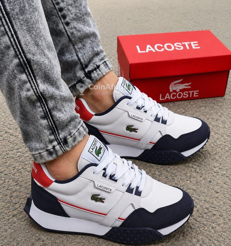 BASKET LACOSTE BLANC